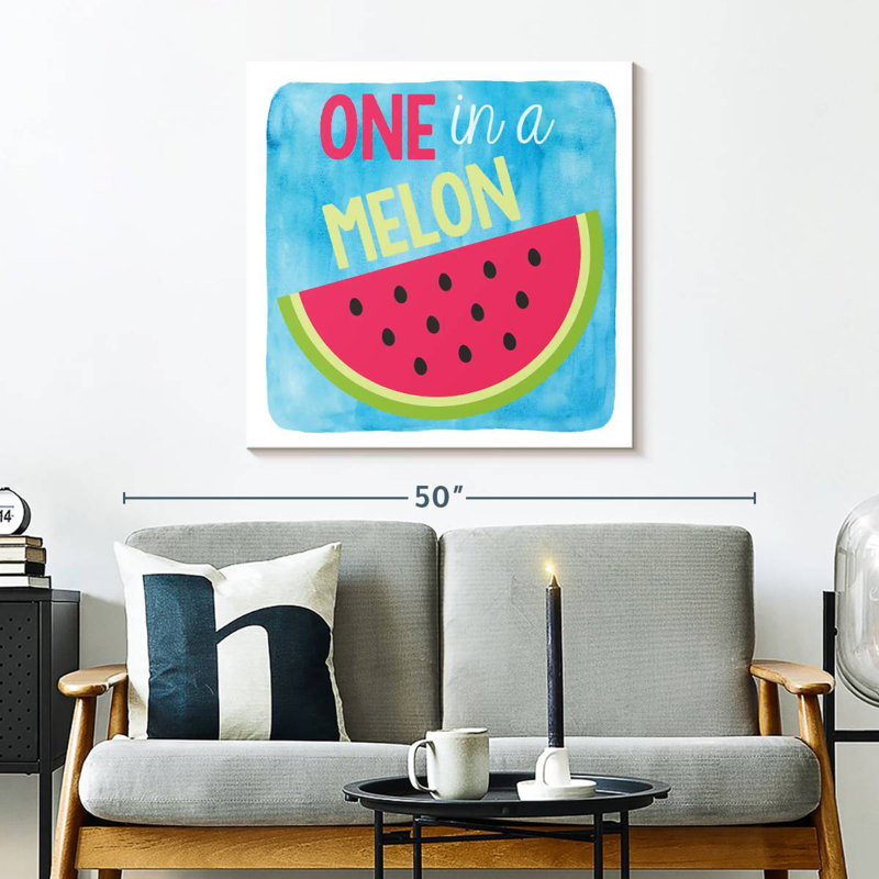 Ketti Melon Puns, 30" H x 30" W
