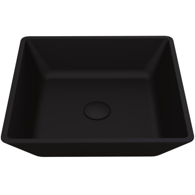 Roma Square Glass Vessel Bathroom Sink