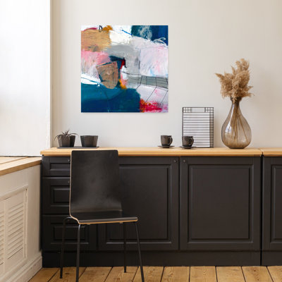 Glace, art contemporain abstrait