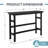 3-Piece Outdoor Rectangular HDPE Counter Height Patio Bar Set-1671552251