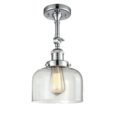 Handley Glass Semi Flush Mount