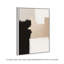 Décoration murale neutre sur toile beige et noir I -1863695509-1863695512