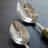 Resin Cutlery Bamboo Style 18/10 Stainless Steel 304 Classical Flatware Dinnerware Set Silver