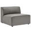 Canapé modulaire en cuir 7 pièces Mingle-1405363999