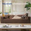3 Seater Corduroy Sofa-471529774