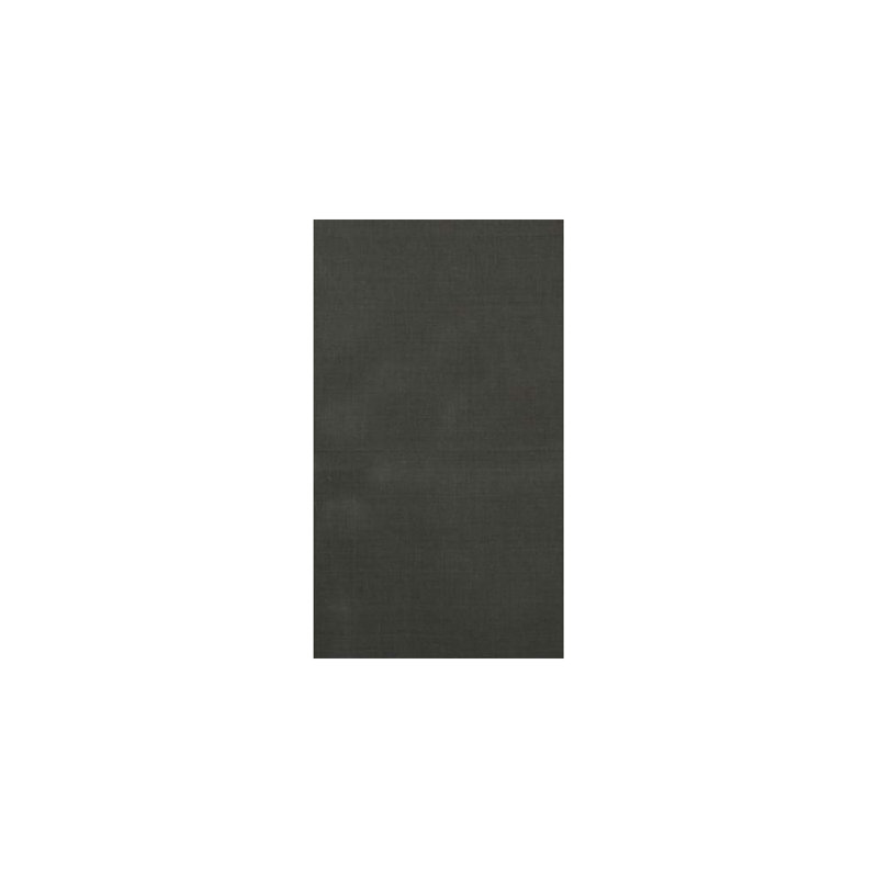 Cantonnière en coton de couleur unie 72 "Pinnix, Vert mousse