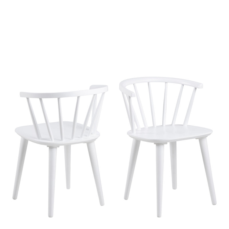 Guenevere 75cm H Side Chair, White