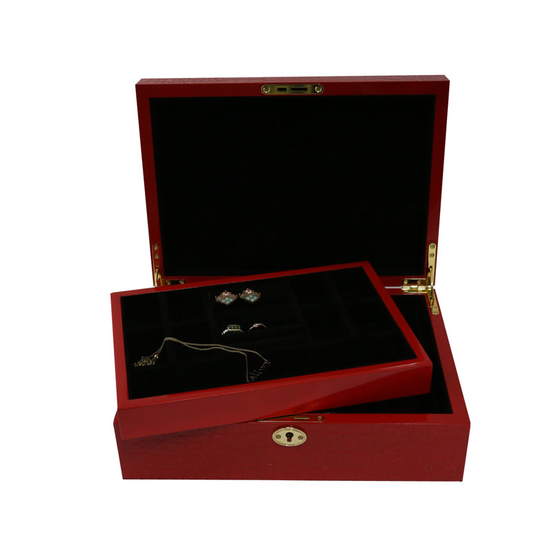 Boîte à bijoux Maust, Rouge