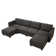 Zendejas 6 - Piece Modular U-Shape Sectional Sofa with Ottoman