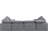 Hinami Velvet U-Shaped Sectional Reversible-94482536