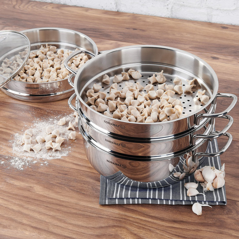 5 - Piece Stainless Steel Cookware Set