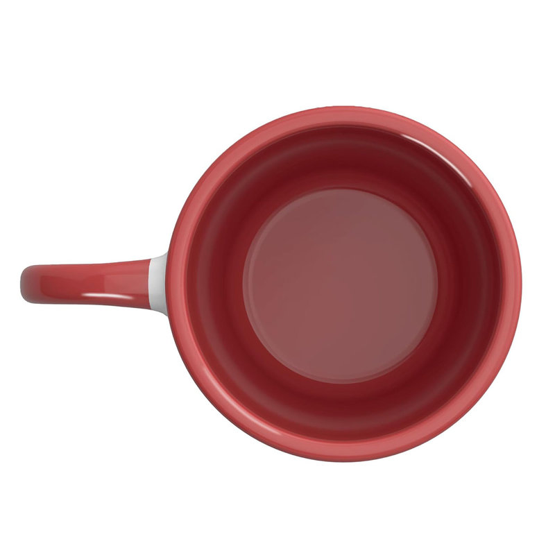 Ceramic Coffee Mug, Red