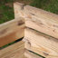 Pescadero Easy Fill Wooden Compost Bin Composter 449 Litres