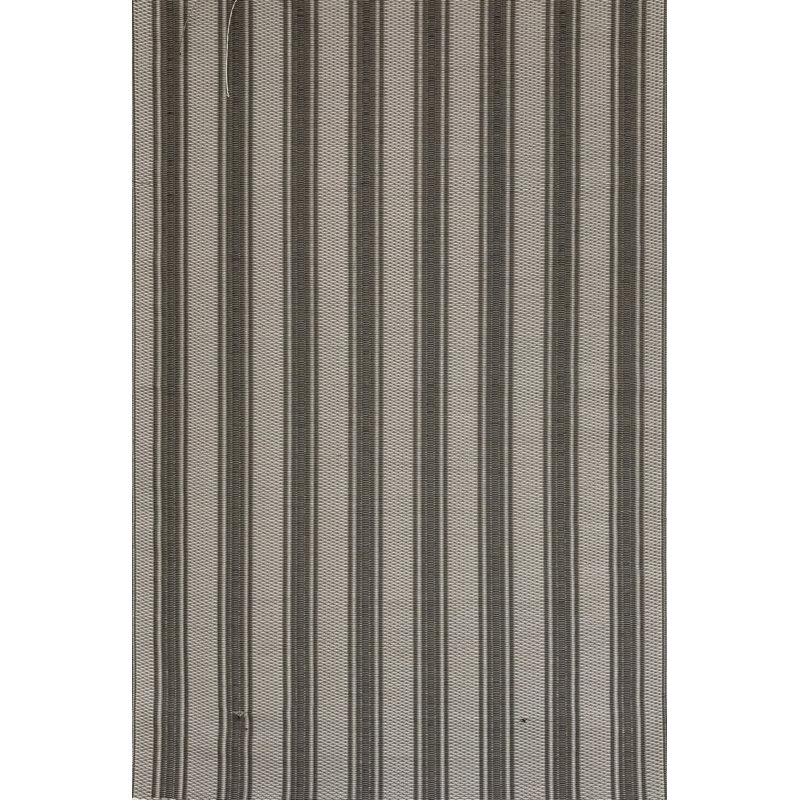 Striped Indoor / Outdoor Rug, Rectangle 6' x 9'
