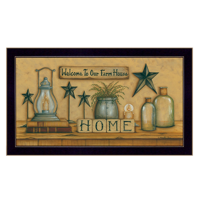 « welcome to the farm house », reproduction d’impression sur image