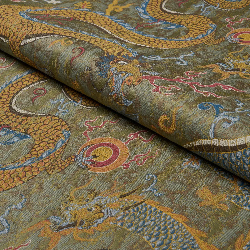Tissu serpentine dragon, Multi