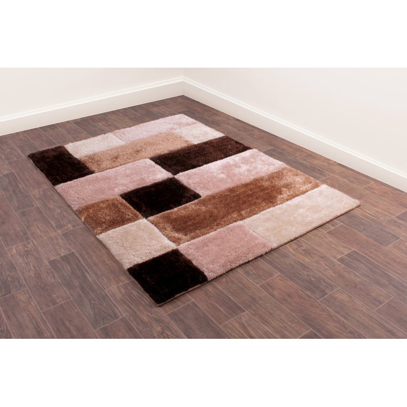 Orhan Geometric Hand Woven Area Rug, Rectangle 160 x 225cm