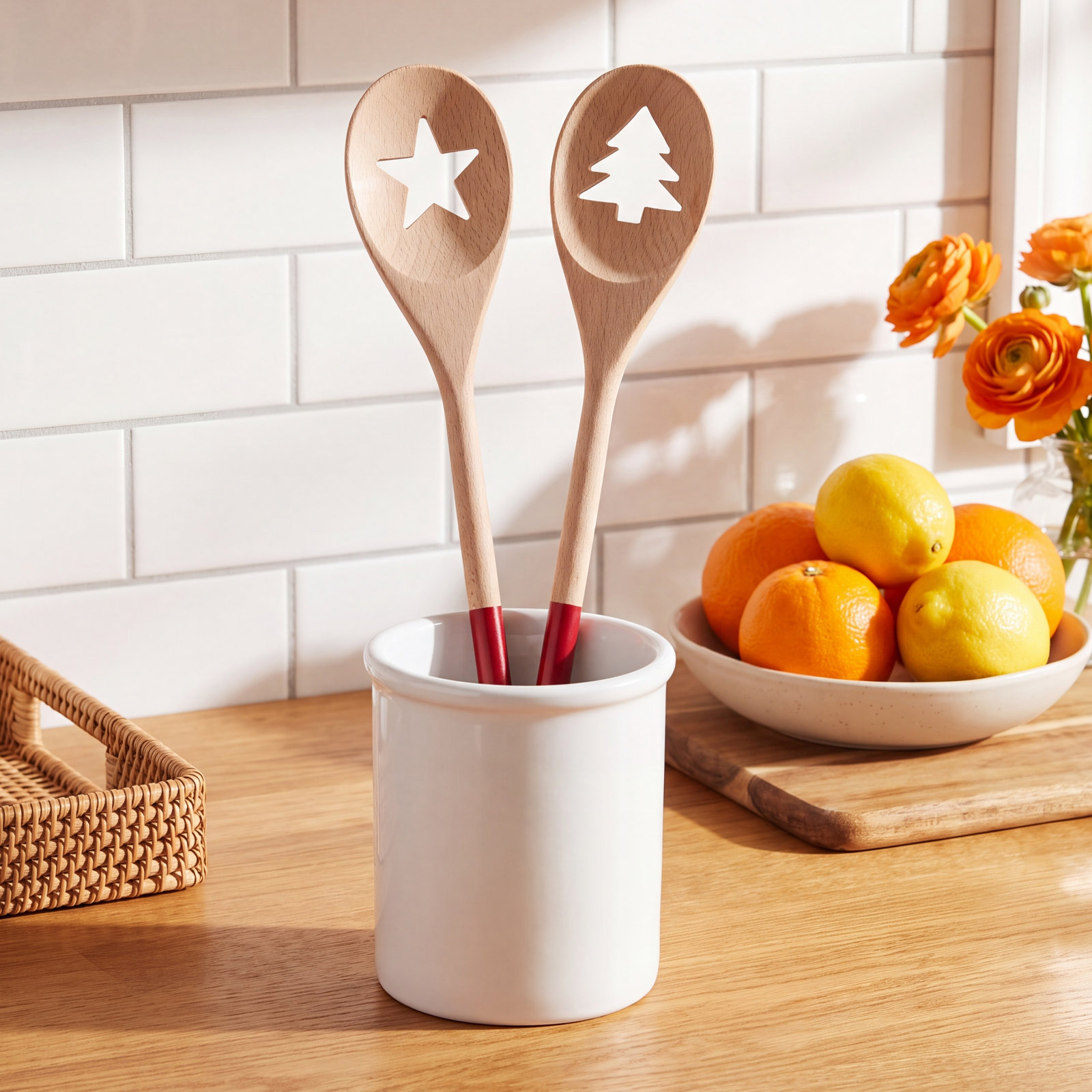 Idlir Wood Dinner Spoon
