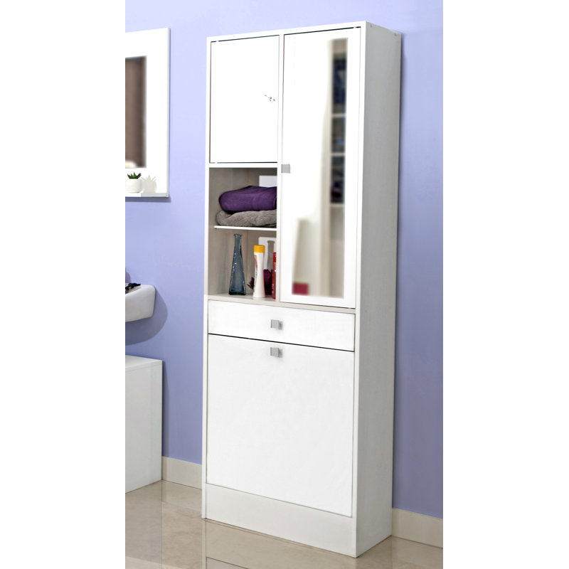 Arignote Linen Cabinet, White