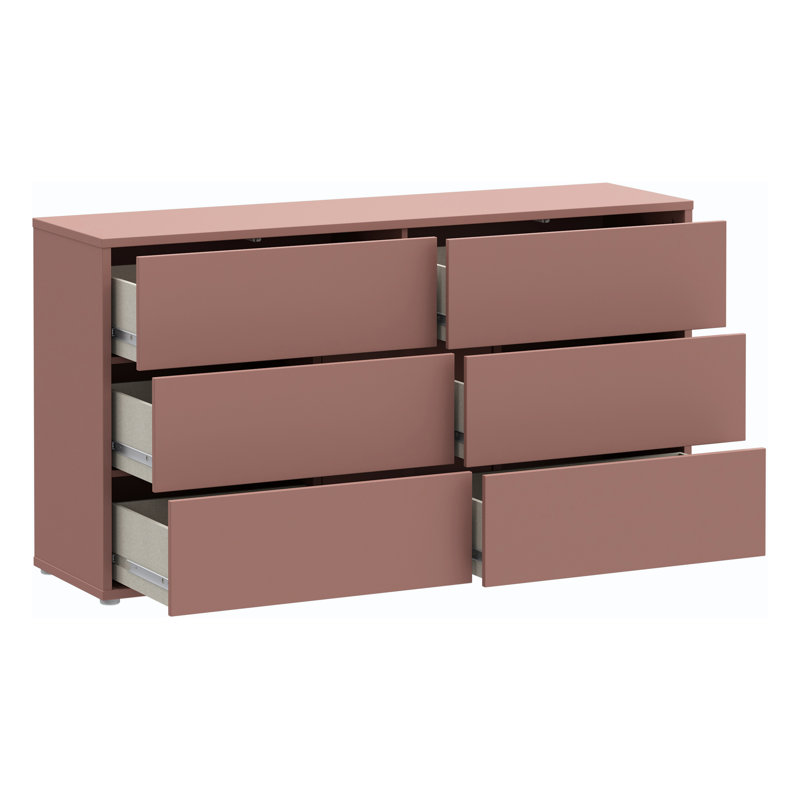 Rydar 154.5cm W 6 - Drawer Chest of Drawers
