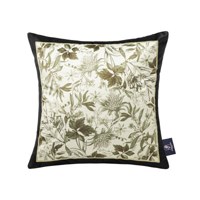 Ensemble de housse de coussin décoratif floral et géométrique 18 po, coussins décoratifs rétro