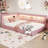 Floor Daybed With Usb Ports And Led Belt-886597287-886597282