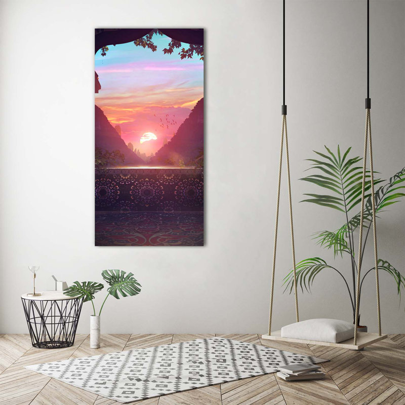 Architecture East - Wrapped Canvas Print