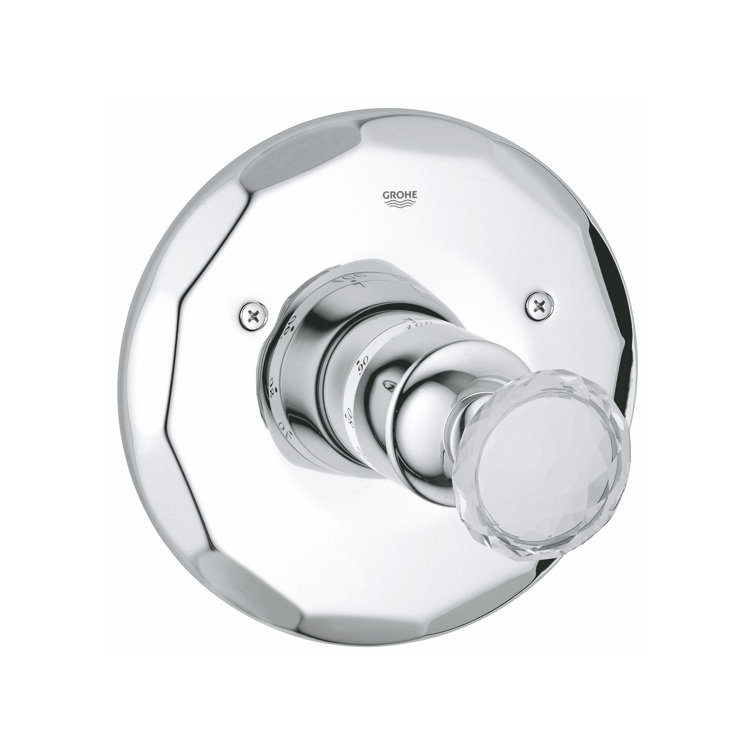 Kensington® Temperature Control Thermostat Faucet Trim with Knob Handle