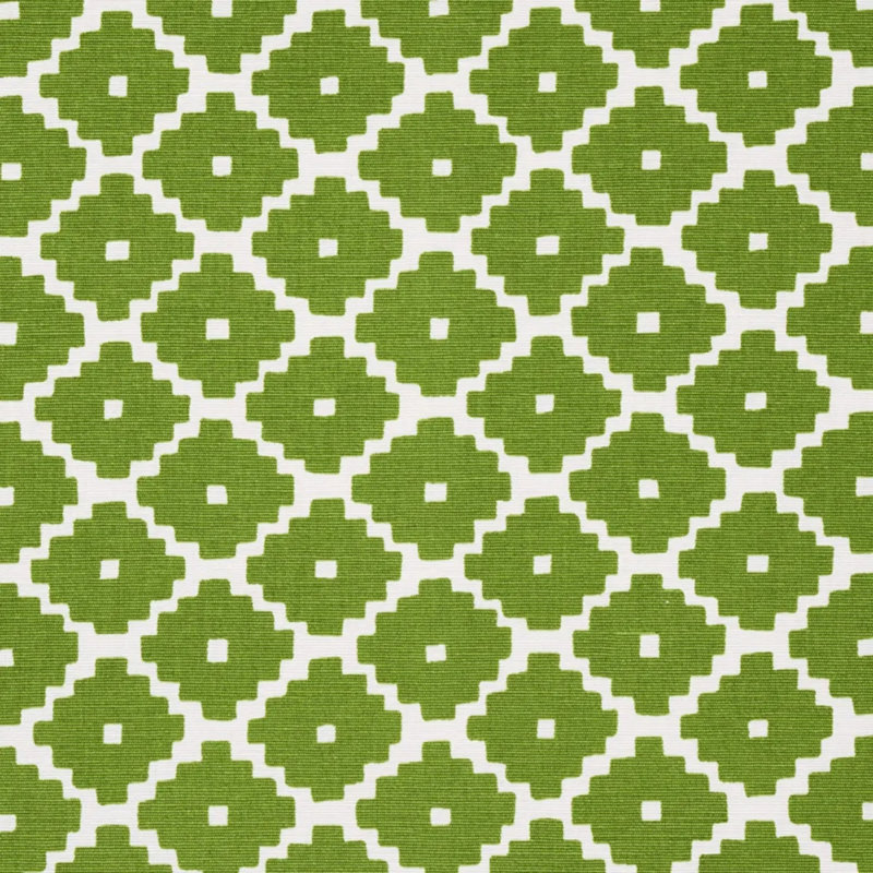 Ziggurat Fabric, Green