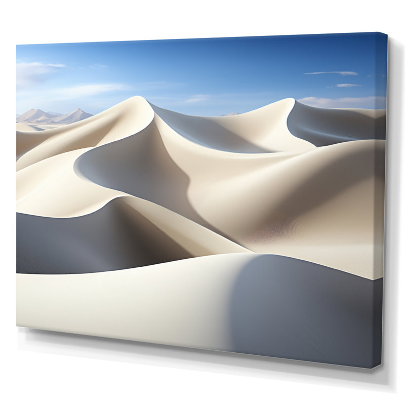 Photo de plage Dune Dreams IV - Paysages, art mural, salon, H 34 po x l 44 po x P 1,5 po, Toile tendue