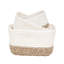 Panier à linge en coton 3 pièces Padang-89934465