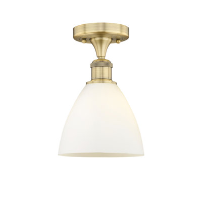 Nichalaus Glass Semi Flush Mount