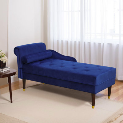 Méridienne intérieure de 59 po avec accoudoir gauche et coussin lombaire Sherpa