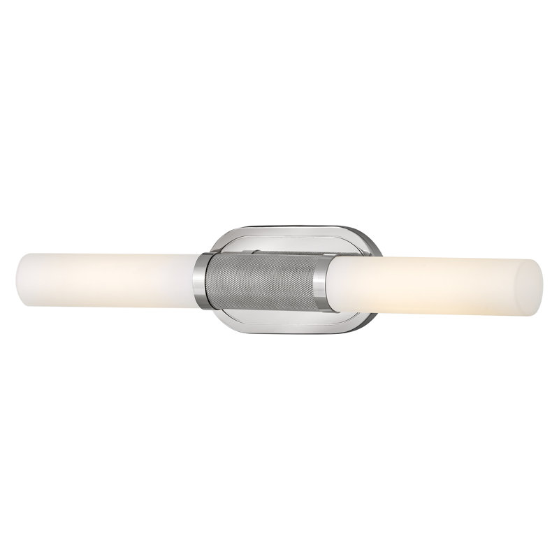 Grande applique à deux lumières Hinkley Thayer, Polished Nickel