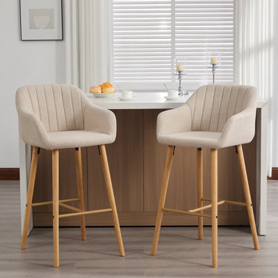 Ensemble de 2 tabourets de bar Modern