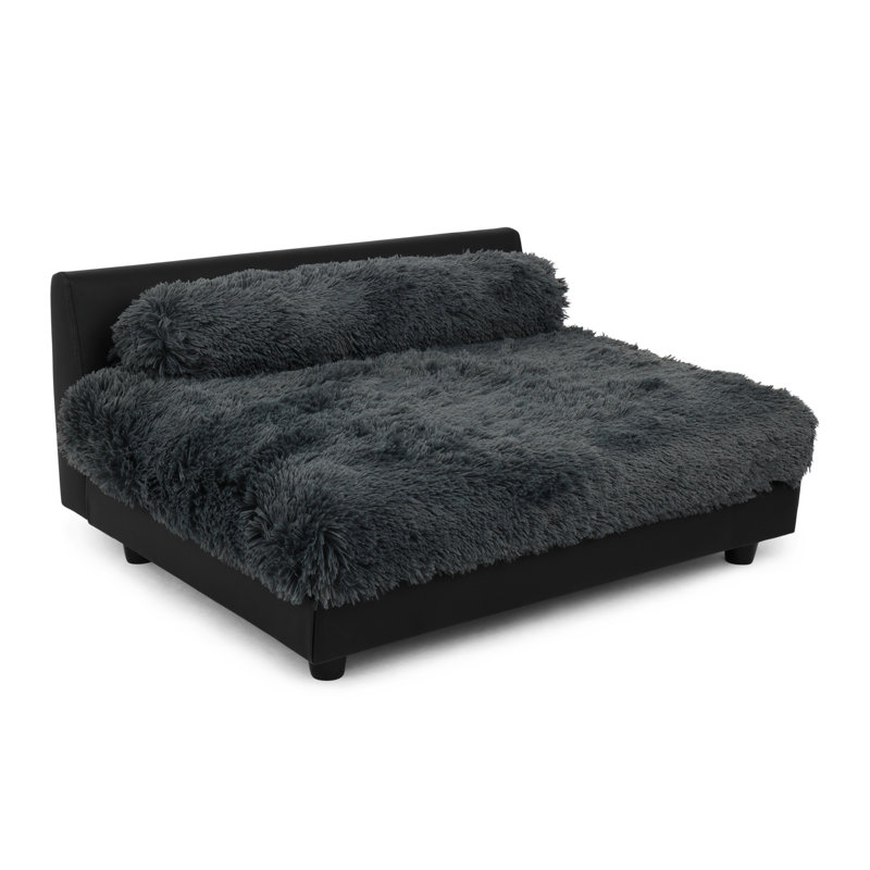 Canapé pour chien Soho, Moyen (l 26 po x P 24 po x H 16 po), gris