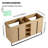 60'' Double Bathroom Vanity Base Only
