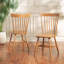 Chaise d'appoint à dossier Windsor en bois massif Matanna-247345323