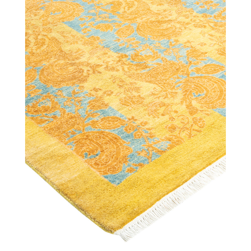 Classic One-of-a-Kind 4' 1" X 5' 10" Hand Knotted Area Rug