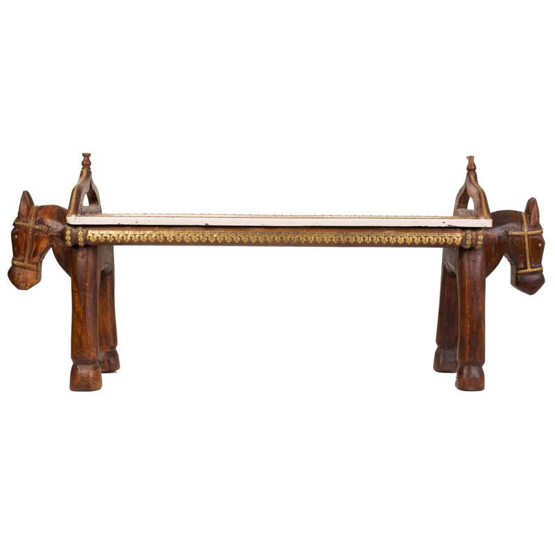 Priceville Solid Wood Bench