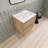 Alcester 23.6'' Single Bathroom Vanity with Resin Top-581334067