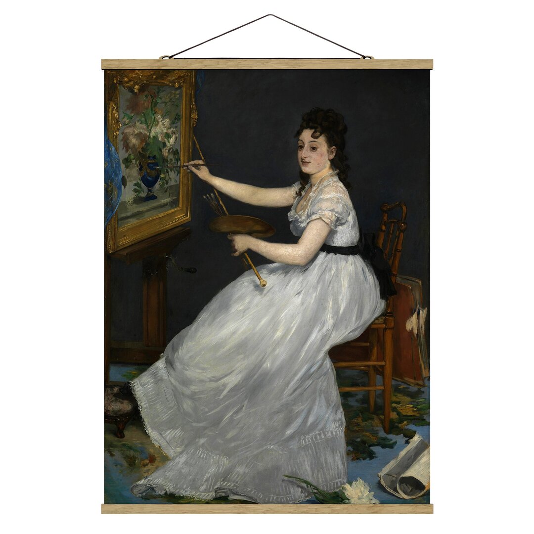 Grafikdruck Eva Gonzalès von Edouard Manet