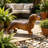 Brown Dachshund Statue