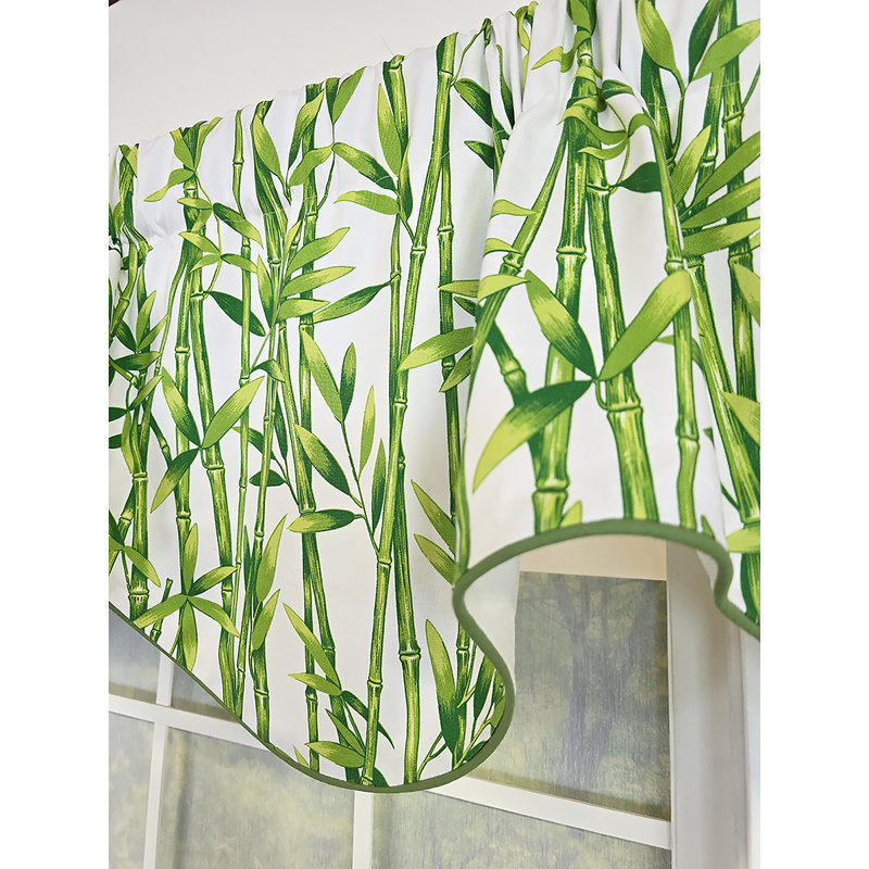 RLF Home Bamboo Fluted Valance
