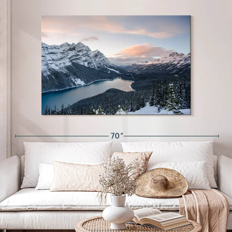 Alvord Banff Park Winter, H 34 po x l 51 po