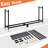 Josziah 96'' W Enamel Coated Steel Log Rack