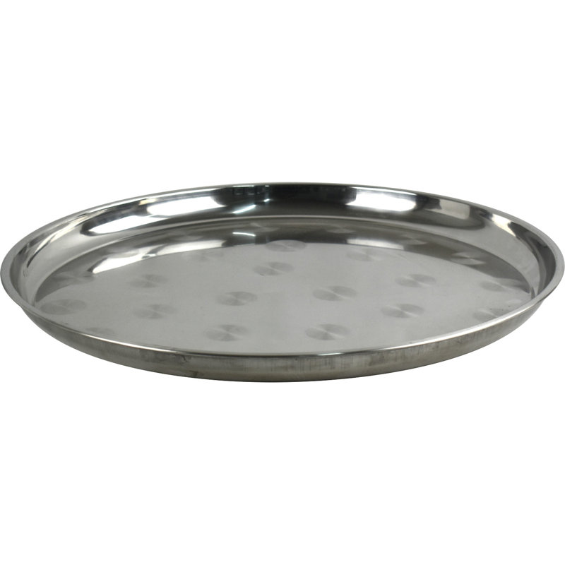 Sterling Ventures Stainless Steel Tray, 3cm H x 55cm W x 55cm L