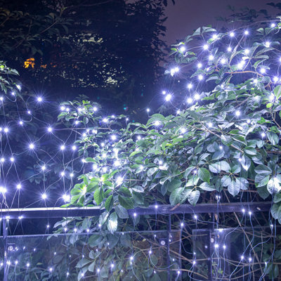 360 LED 13.1 x 6.6 FT Christmas Fairy Net Lights (White)