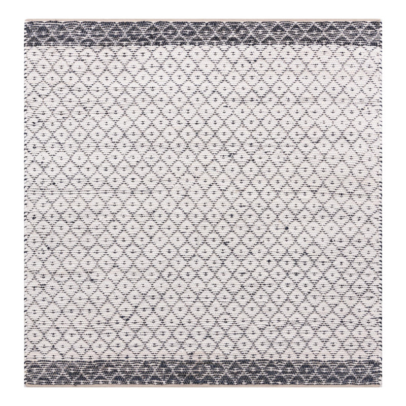 Geometric Indoor Rug, Square 8'