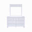 Commode 7 tiroirs avec miroir Fishtail Remer